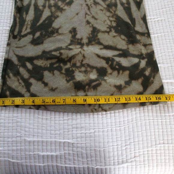 Handmade reverse tie dye ribbed knit tank top by Hue Revival - Picture 11 of 11